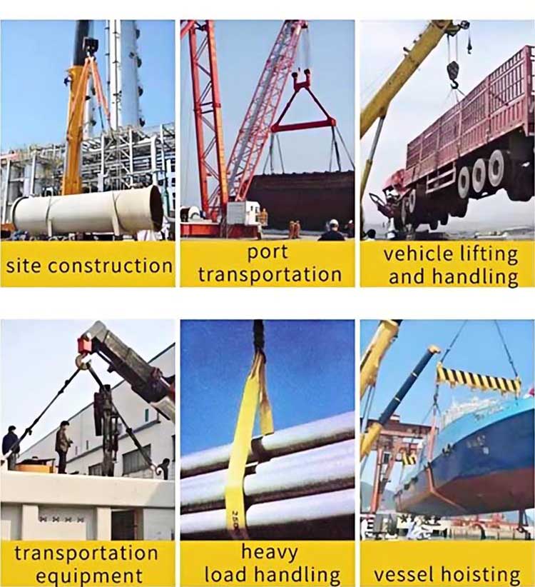 White Flat Lifting Sling