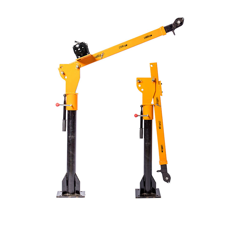 차량 탑재 미니 크레인